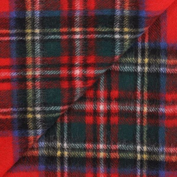 Official Royal Stewart Tartan Stole - Soft Lambswool - Luxury Scottish Blanket Scarf - Perfect Gift - Image 3