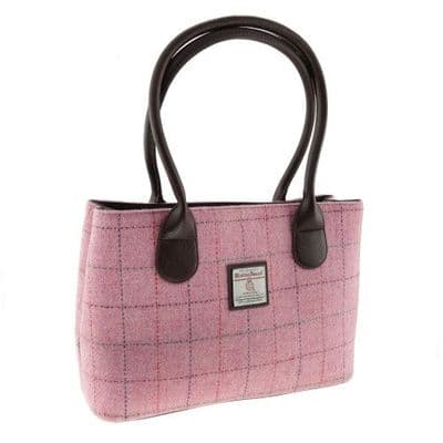 harris-tweed-bright-pink-check-classic-handbag-420-p